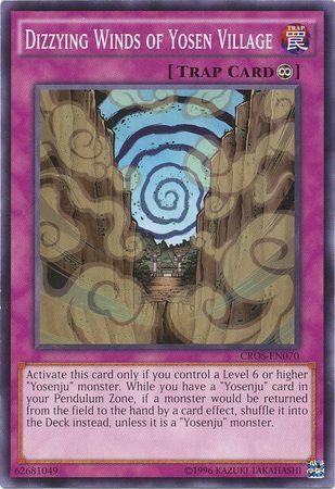 Dizzying Winds of Yosen Village CROS-EN070 YuGiOh Crossed Souls