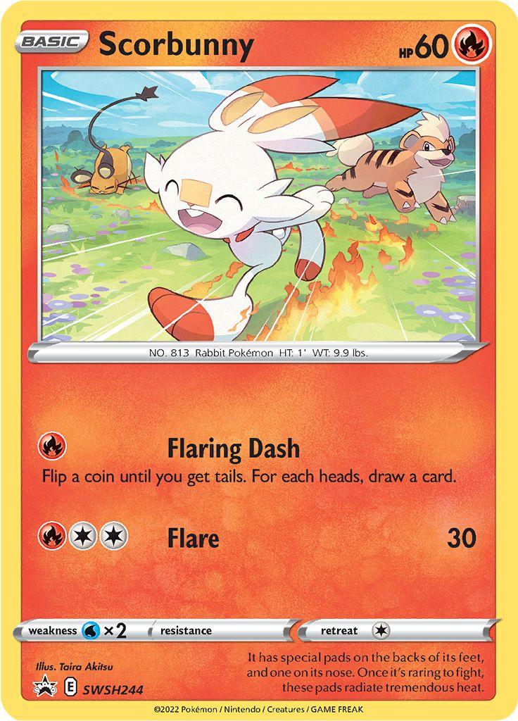 Scorbunny #SWSH244 Pokemon Promo