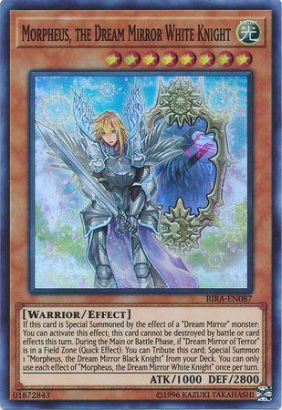 Morpheus, the Dream Mirror White Knight RIRA-EN087 YuGiOh Rising Rampage
