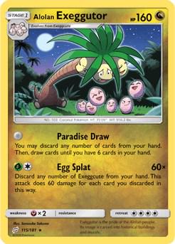 Alolan Exeggutor #115 Pokemon Team Up