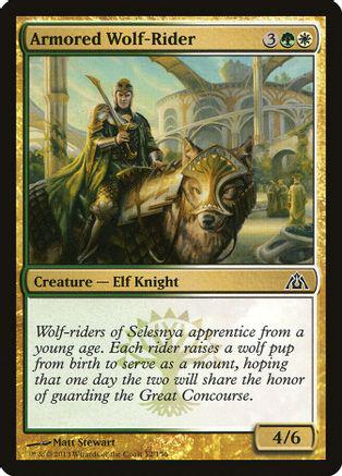 Armored Wolf-Rider Magic Dragons Maze