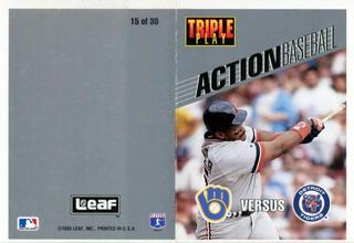 Brewers versus Tigers
