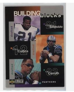 Tshimanga Biakabutuka, Kerry Collins, Rae Carruth, Sam Mills, Anthony Johnson