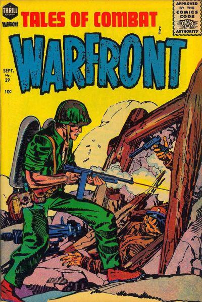 Warfront #29 (1956) Comic Books Warfront