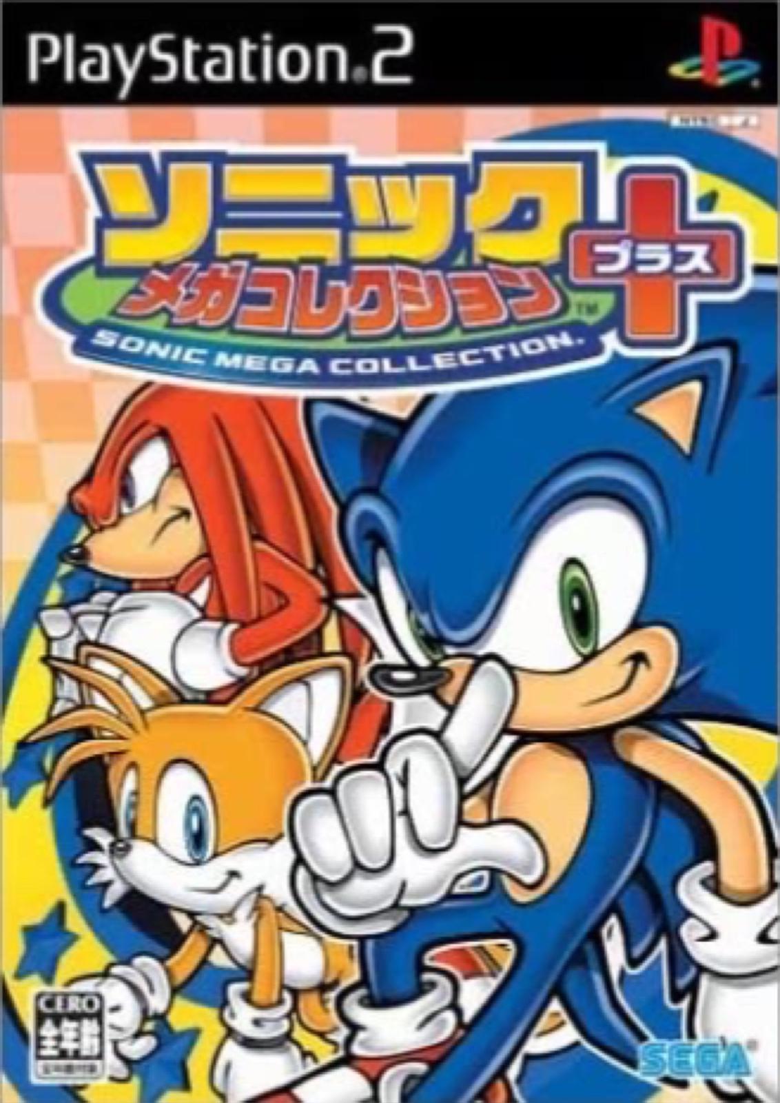 Sonic Mega Collection Plus JP Playstation 2