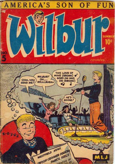 Wilbur Comics #5 (1945) Comic Books Wilbur Comics