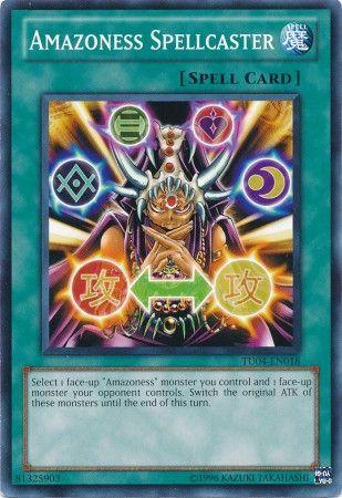 Amazoness Spellcaster TU04-EN018 YuGiOh Turbo Pack: Booster Four