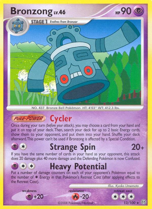 Bronzong #13 Pokemon Stormfront