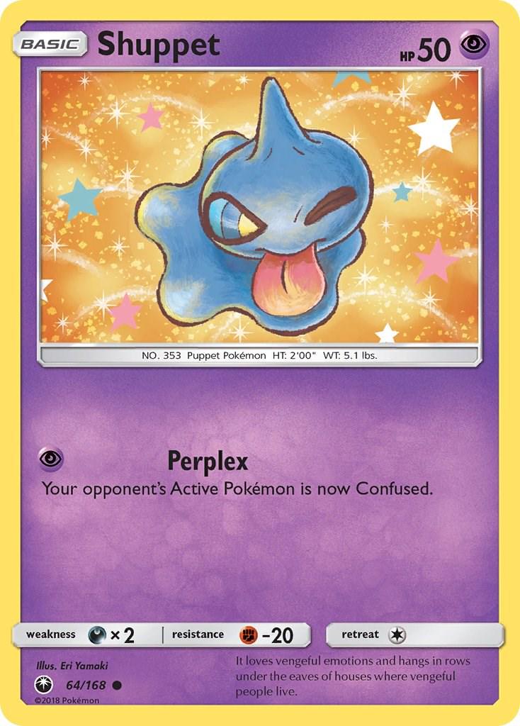 Shuppet #64 Pokemon Celestial Storm