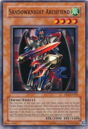 Shadowknight Archfiend DR1-EN230 YuGiOh Dark Revelation Volume 1