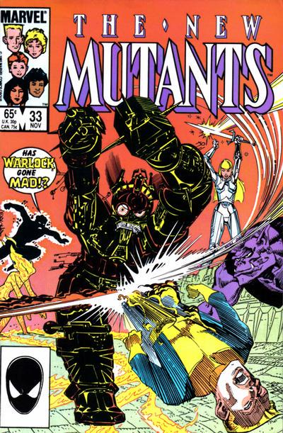 New Mutants #33 (1985) Comic Books New Mutants