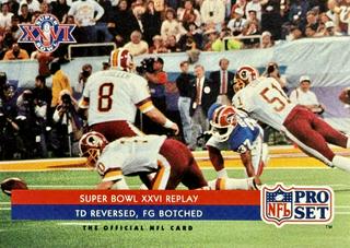 SUPER BOWL XXVI REPLAY