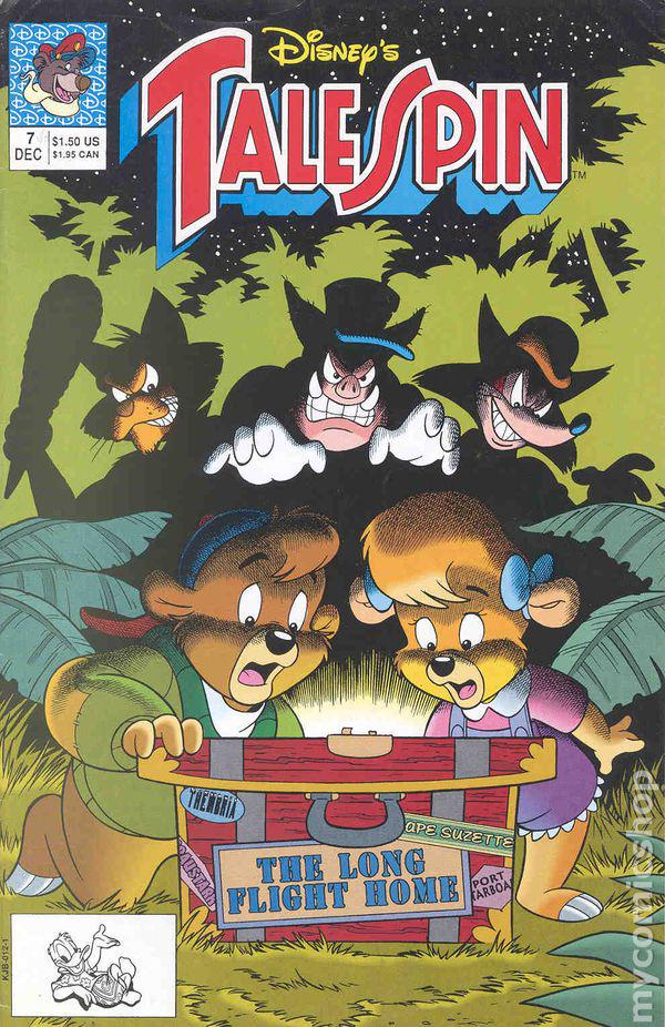 TaleSpin #7 (1991) Comic Books TaleSpin