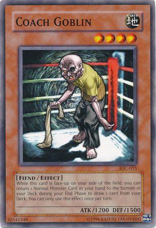 Coach Goblin IOC-015 YuGiOh Invasion of Chaos