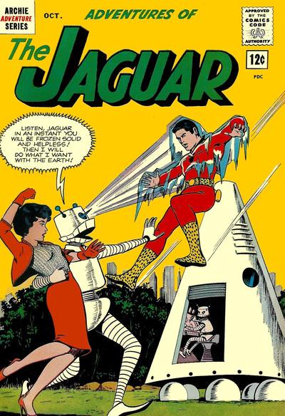 Adventures of the Jaguar #9 (1962) Comic Books Adventures of the Jaguar