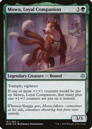 Mowu, Loyal Companion #167 Magic War of the Spark