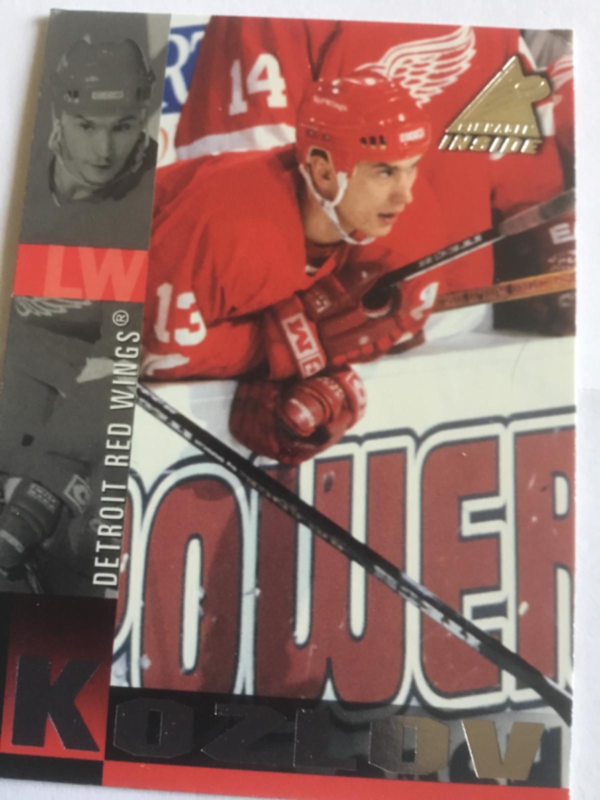 Slava Kozlov #116 Hockey Cards 1997 Pinnacle Inside