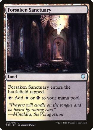 Forsaken Sanctuary Magic Commander 2017