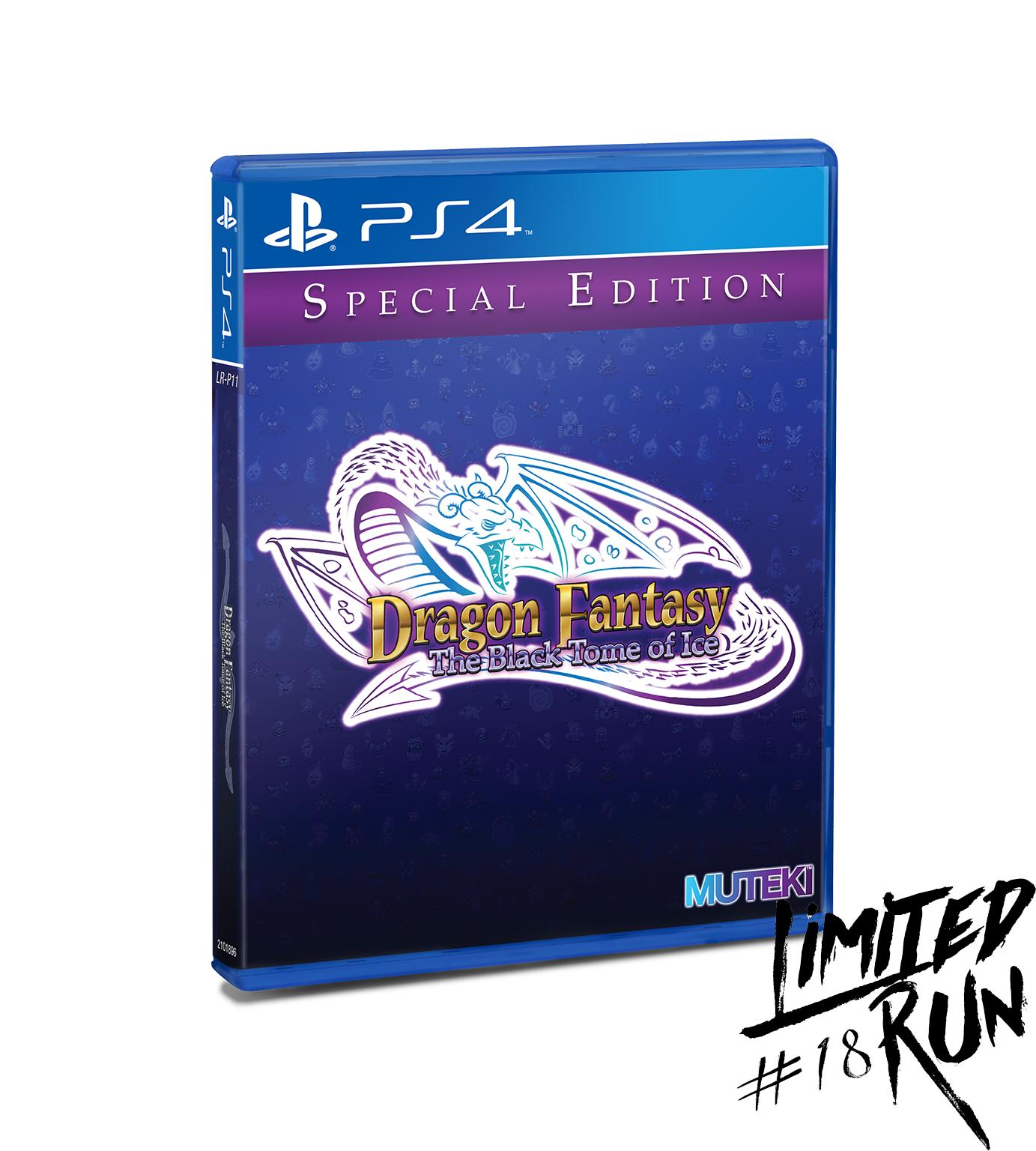 Dragon Fantasy: The Black Tome of Ice Playstation 4