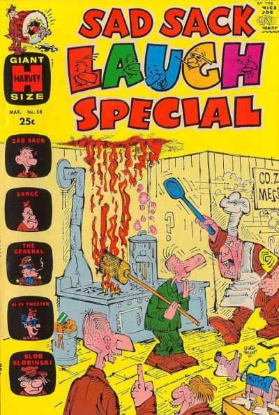 Sad Sack Laugh Special #58 (1969) Comic Books Sad Sack Laugh Special