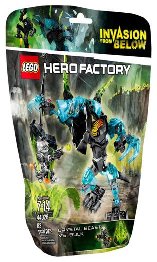 CRYSTAL Beast vs. BULK #44026 LEGO Hero Factory