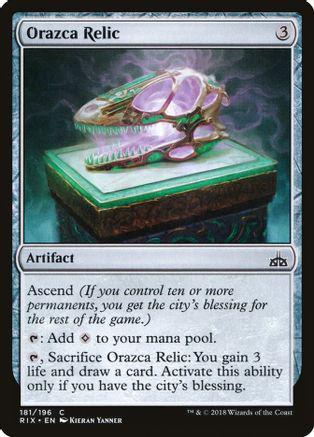 Orazca Relic #181 Magic Rivals of Ixalan