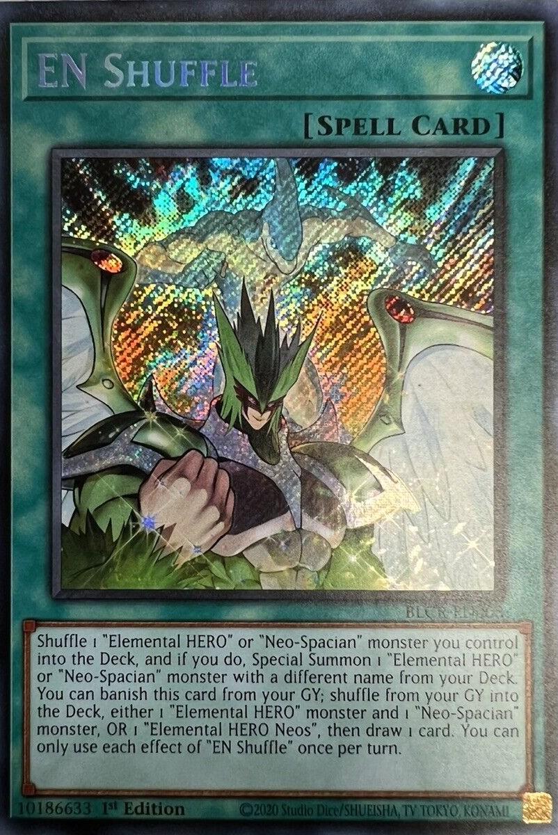 EN Shuffle BLCR-EN008 YuGiOh Battles of Legend: Crystal Revenge