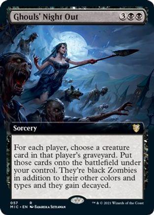 Ghouls' Night Out #57 Magic Midnight Hunt Commander