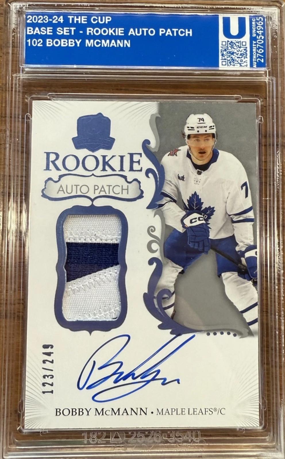 Bobby McMann #102 2023-24 Upper Deck The Cup Hockey