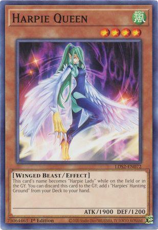Harpie Queen LDS2-EN072 YuGiOh Legendary Duelists: Season 2