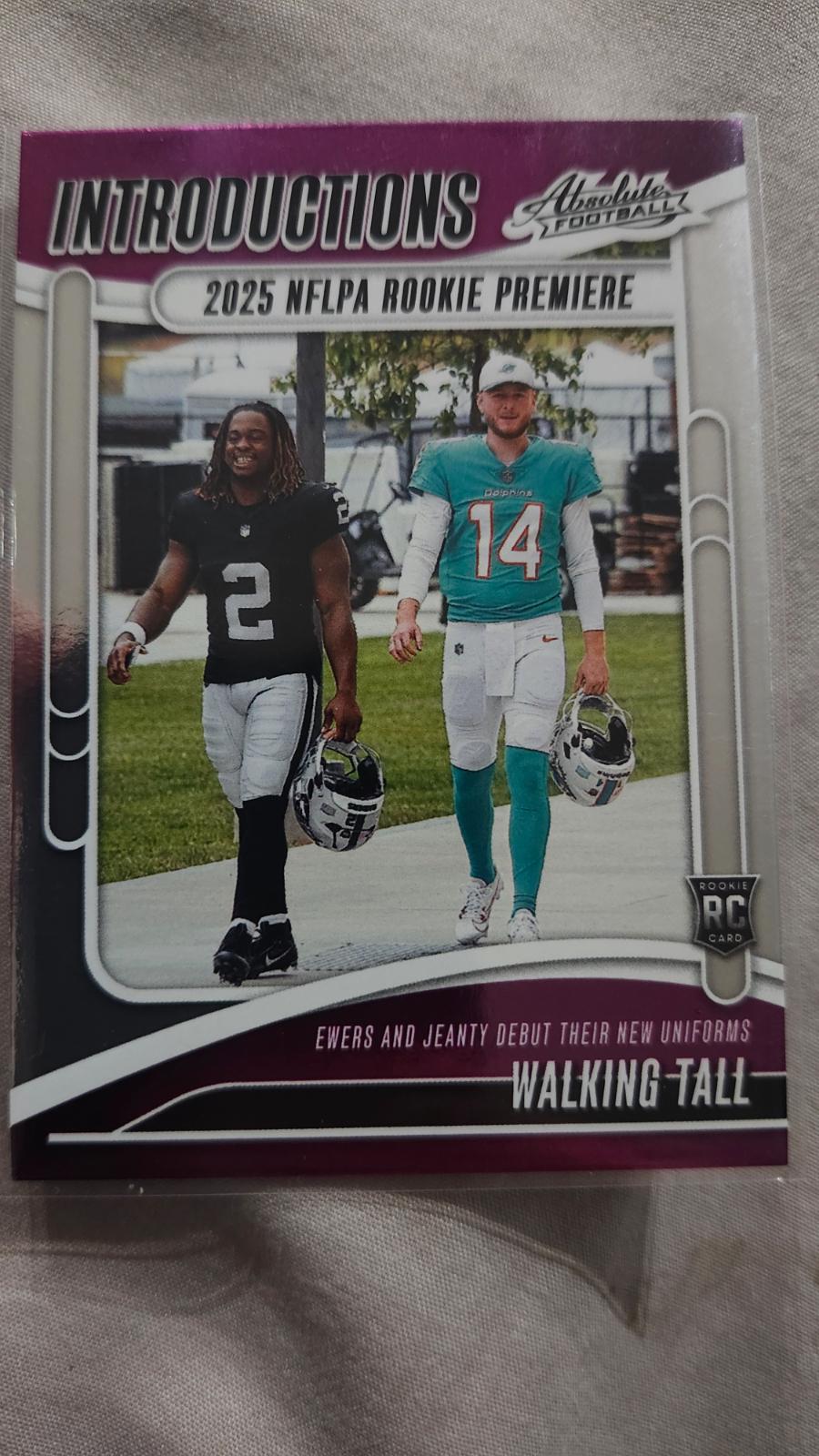 Quinn Ewers #I-QES 2025 Panini Absolute Introductions Football