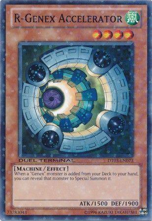 R-Genex Accelerator DT03-EN073 YuGiOh Duel Terminal 3