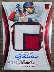 Dylan Crews [Ruby] #8 Baseball Cards 2025 Panini Flawless Patch Autograph Prices