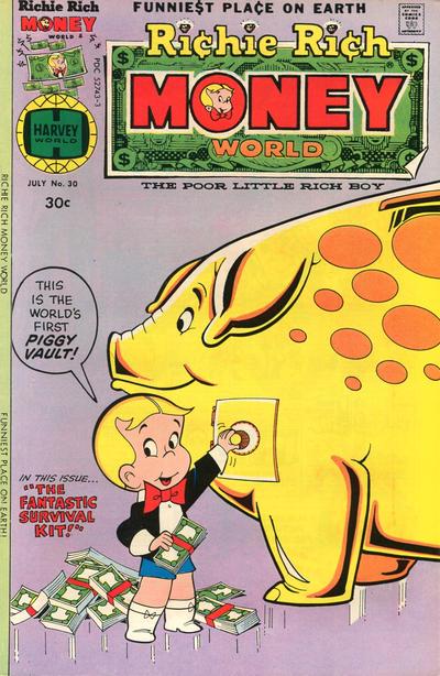 Richie Rich Money World #30 (1977) Comic Books Richie Rich Money World