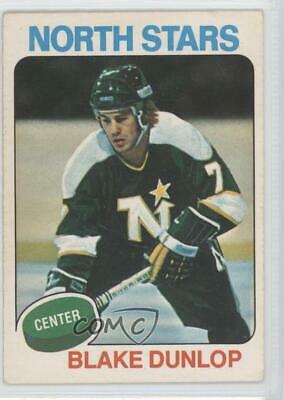 Blake Dunlop #16 Hockey Cards 1975 O-Pee-Chee