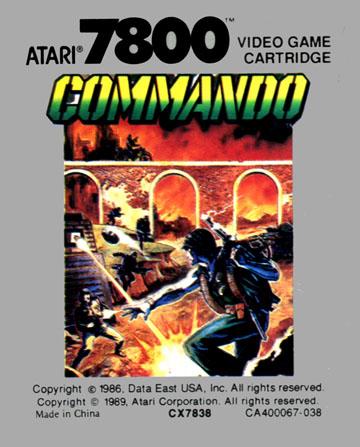 Commando PAL Atari 7800