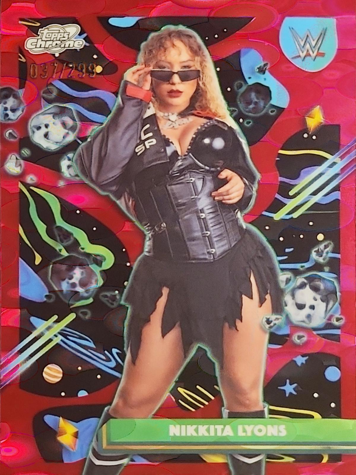 Nikkita Lyons [Magenta Cosmos Refractor] #171 Prices | 2026 Topps
