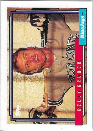 Kelly Gruber #298 Baseball Cards 1992 Topps