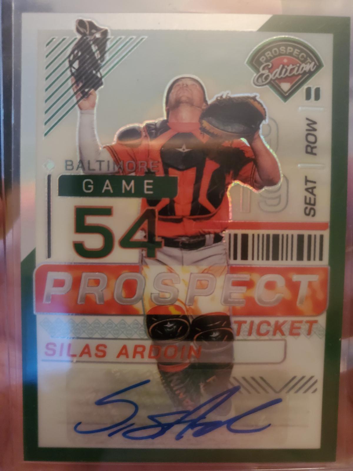 Silas Ardoin [Green Holo Ticket Signature] #31