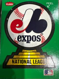 Montreal Expos Team Sticker