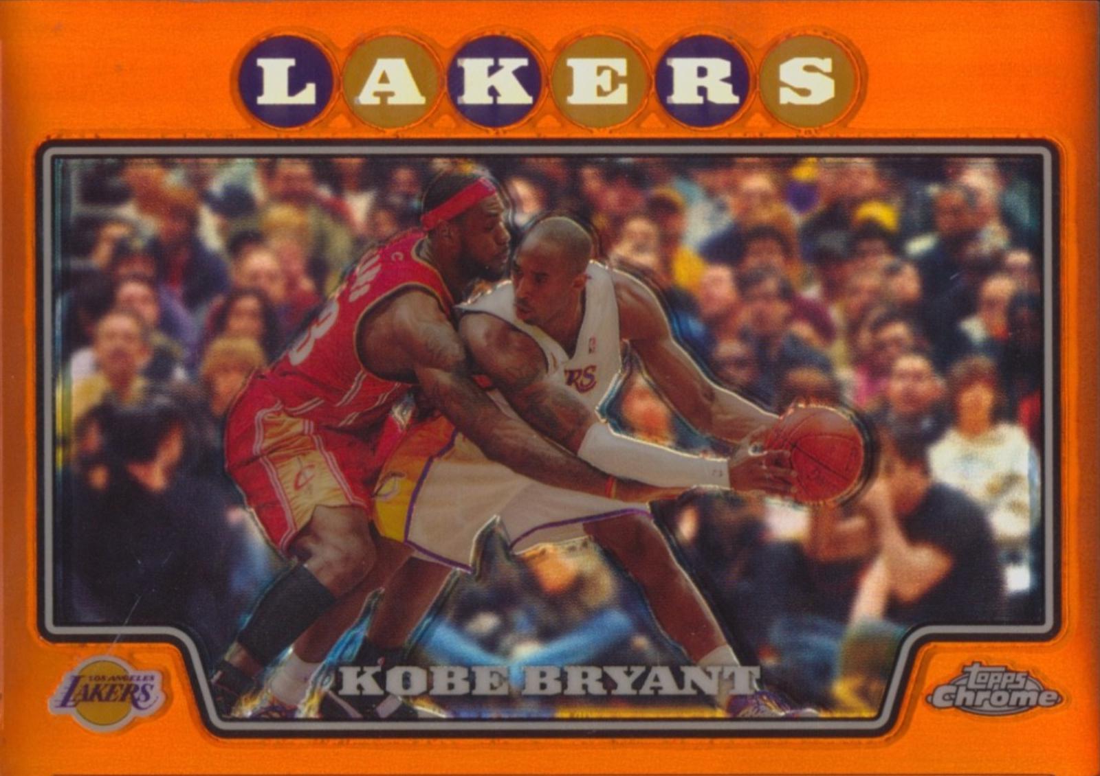 Kobe Bryant [Orange Refractor] #24 Prices | 2008 Topps Chrome