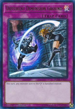 Different Dimension Ground DUDE-EN045 YuGiOh Duel Devastator