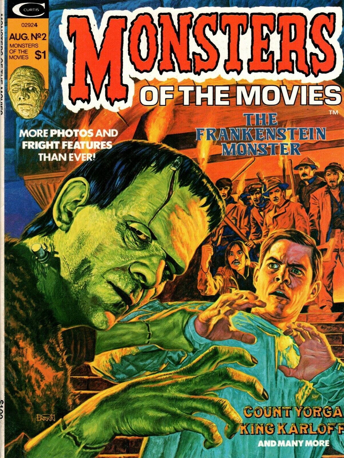 Monsters of the Movies #2 (1974) Comic Books Monsters of the Movies