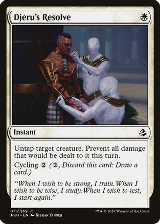 Djeru's Resolve #11 Magic Amonkhet