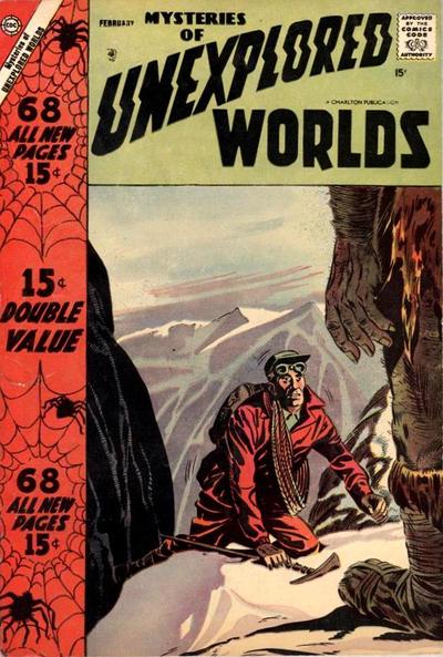 Mysteries of Unexplored Worlds #7 (1958) Comic Books Mysteries of Unexplored Worlds