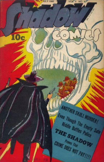 Shadow Comics Vol. 5 #4 (1945) Comic Books Shadow Comics