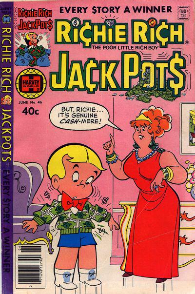 Richie Rich Jackpots #46 (1980) Comic Books Richie Rich Jackpots