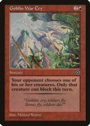 Goblin War Cry Magic Portal Second Age