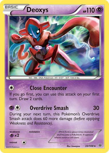Deoxys #33 Cover Art