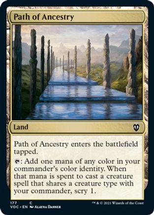 Path of Ancestry Magic Innistrad: Crimson Vow Commander